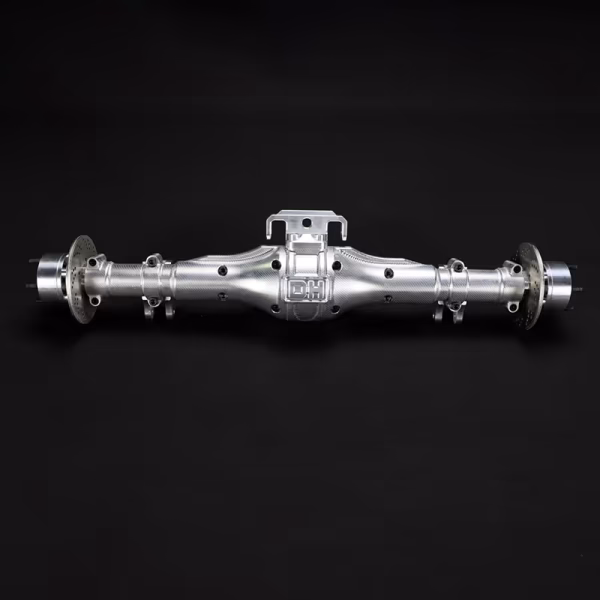 5th Scale RC Car Voltz Solid Rear Axle Setup with hydraulic brake