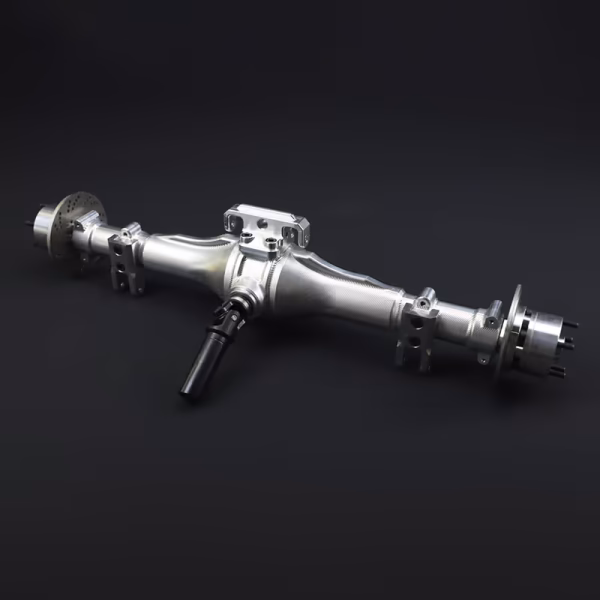 Large Scale RC Car Voltz Solid Rear Axle Setup, SKU DHE021A by FID Racing