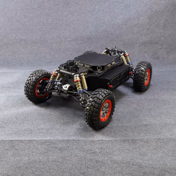 All wheel driven and steering platform