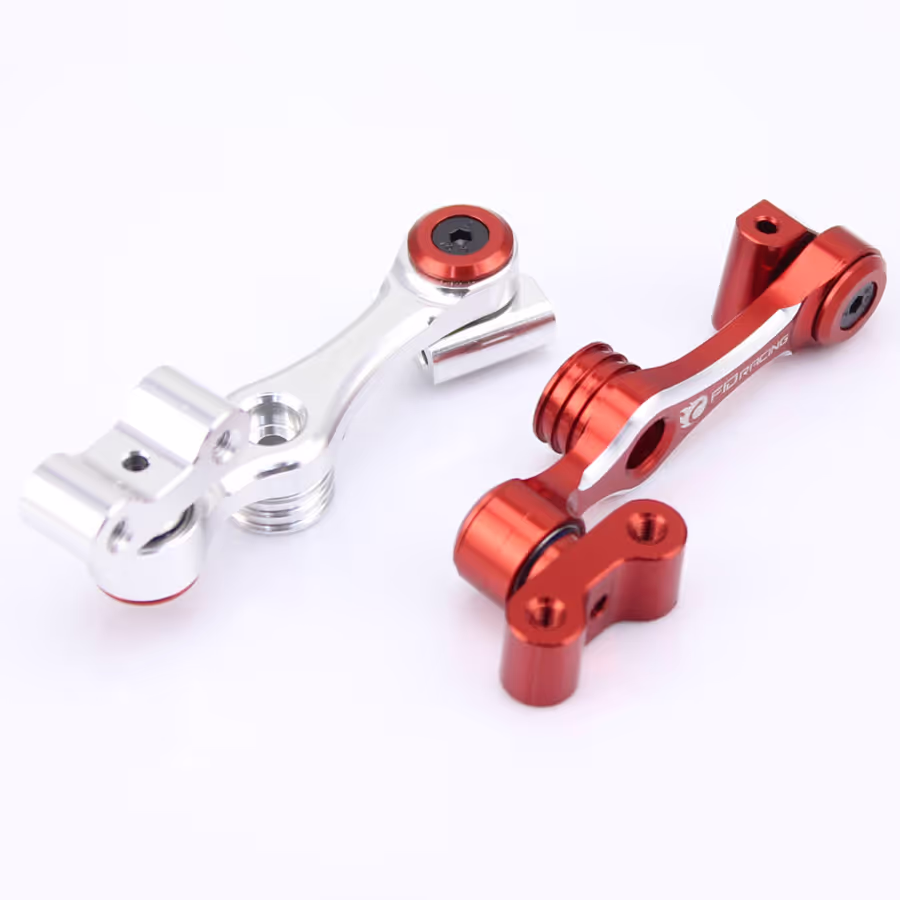 losi 5t alloy throttle servo arm with bearings (2)