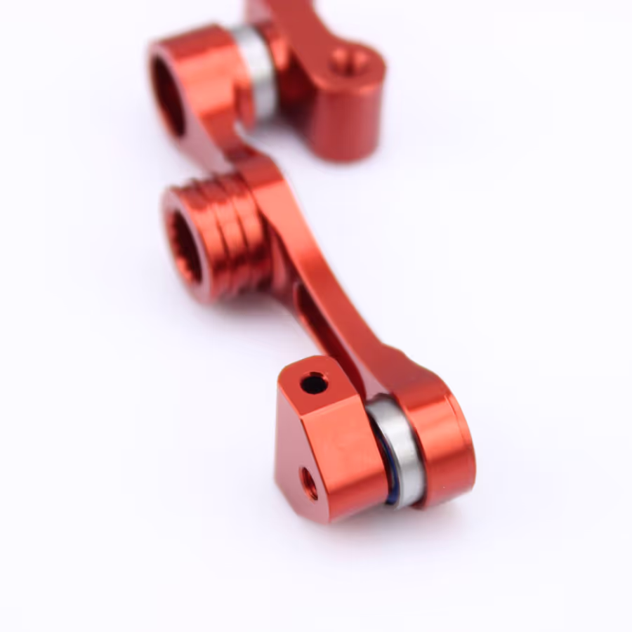 losi 5t alloy throttle servo arm with bearings (4)