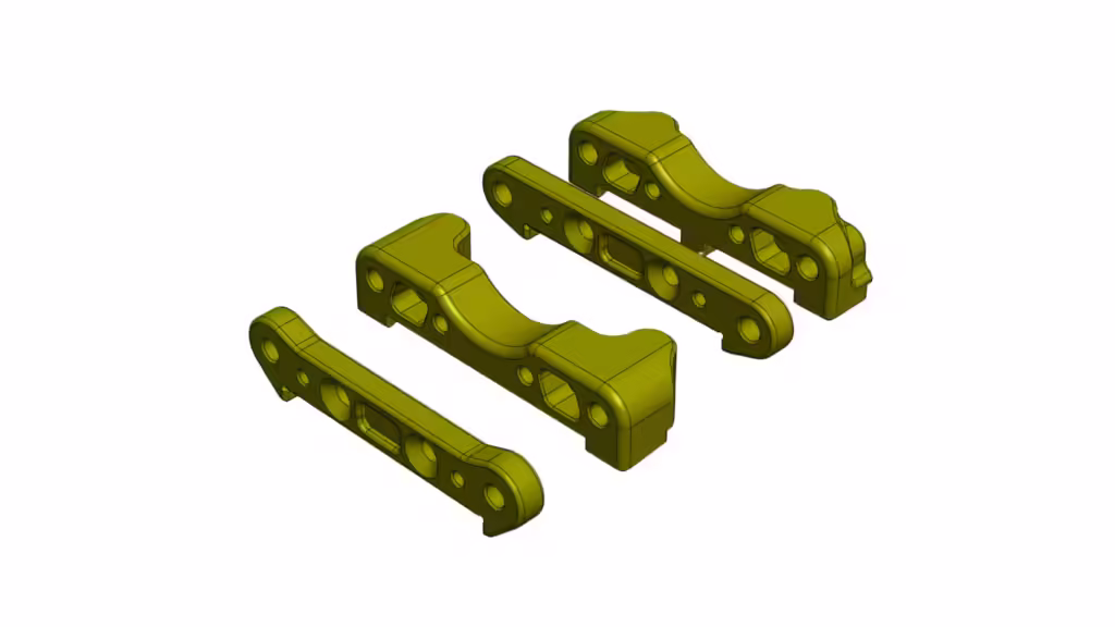 Arrma Outcast Front and Rear Arm Mounts