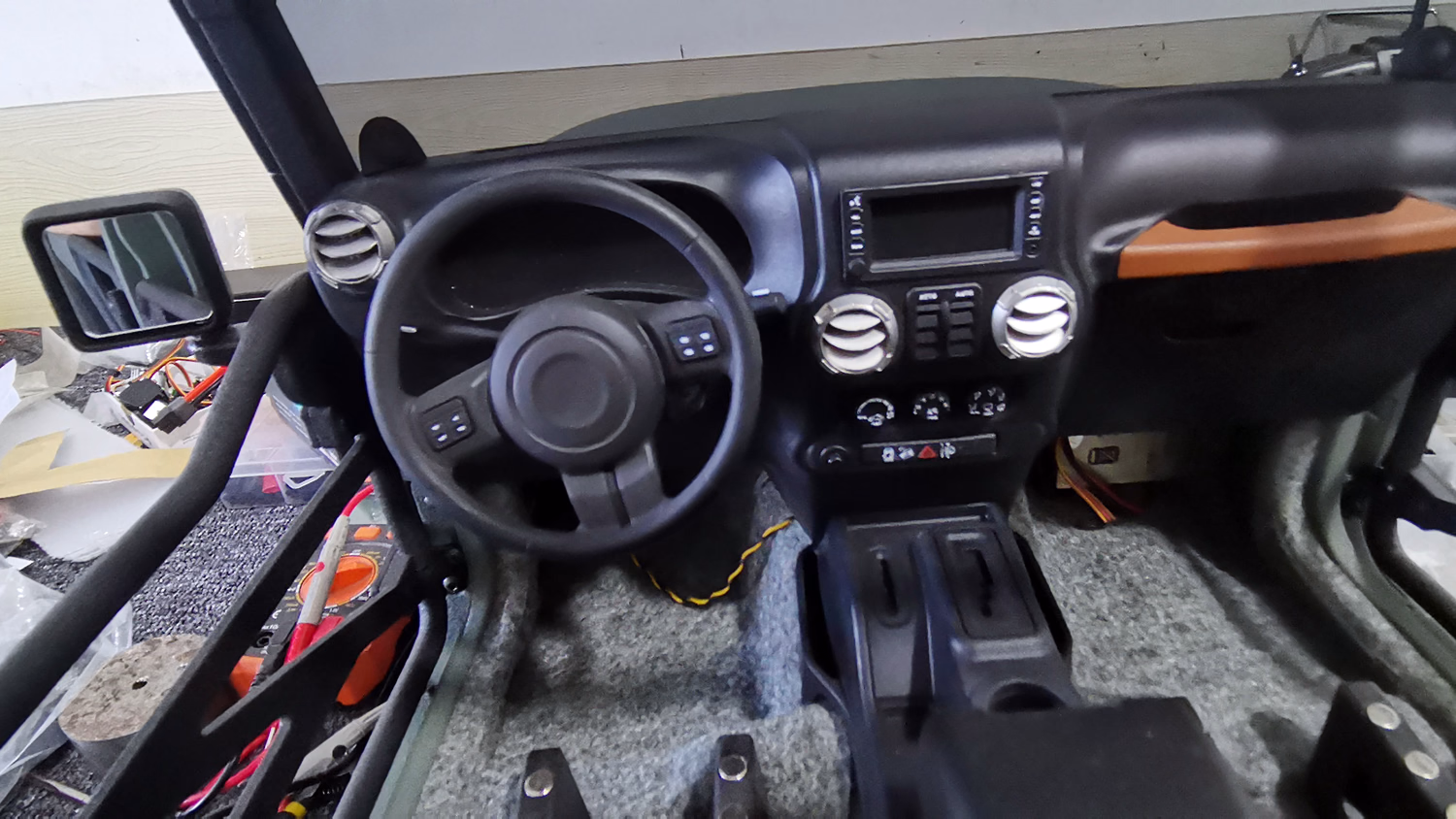 1/6 jeep rubicon hybrid car